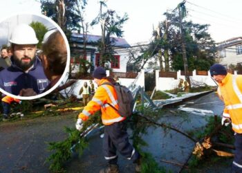Boric recorrió Puerto Varas tras el paso del tornado: “Hay que actuar con urgencia”