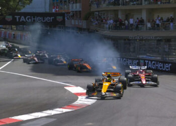 Colapinto protagonizó una buena actuación en el GP de Mónaco y terminó decimotercero