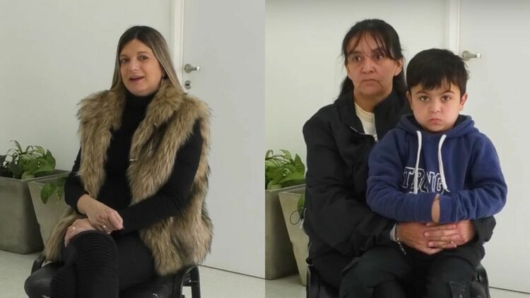 María y Esteban recibieron donaciones que cambiaron sus vidas.