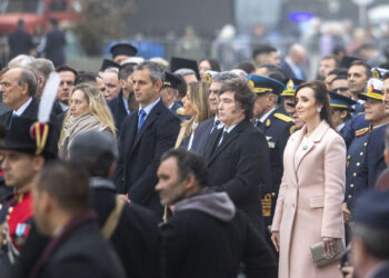 En el Tedeum del 25 de mayo, Milei no saludó a Jorge Macri ni a Villarruel