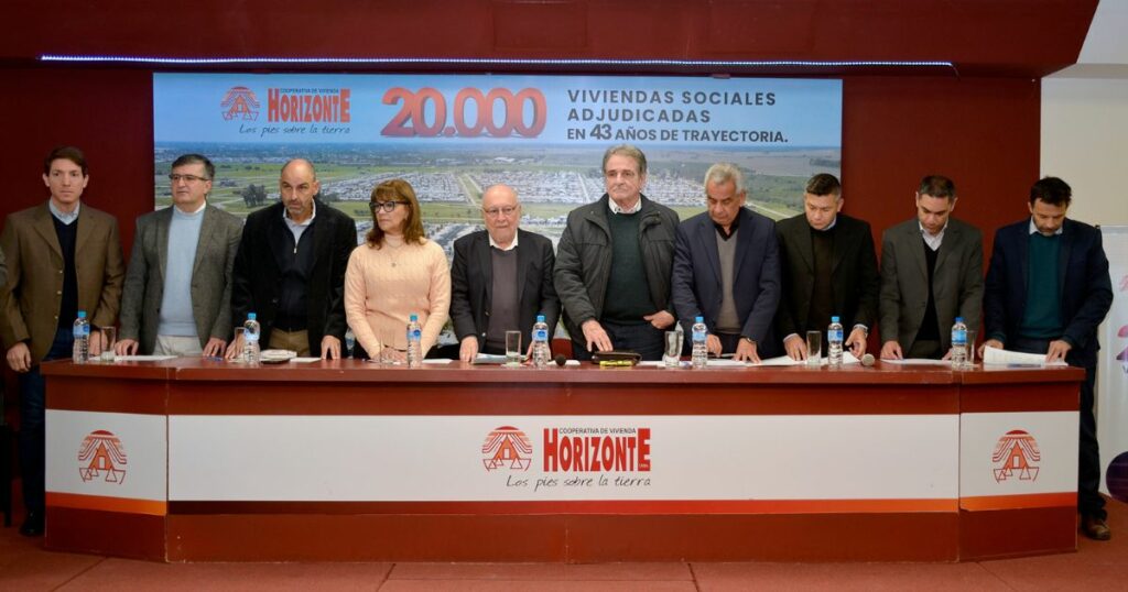 Horizonte festejó 20.000 adjudicaciones: "somos militantes de la vivienda social" Horizonte festejó 20.000 adjudicaciones: "somos militantes de la vivienda social"