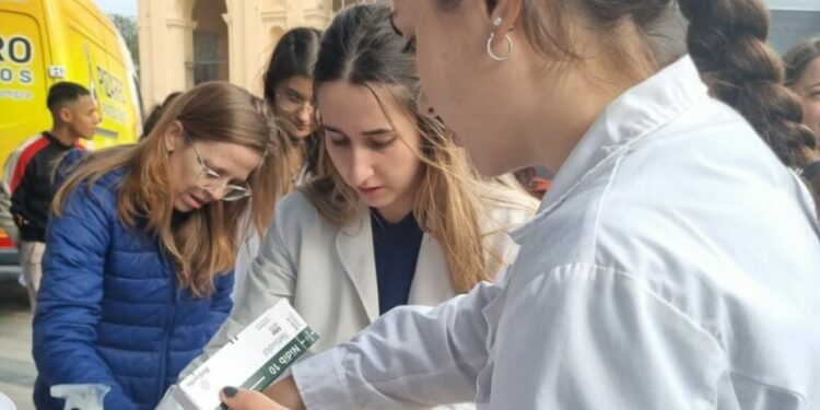 La jornada de recolección de medicamentos será el miércoles en Plaza San Martín.