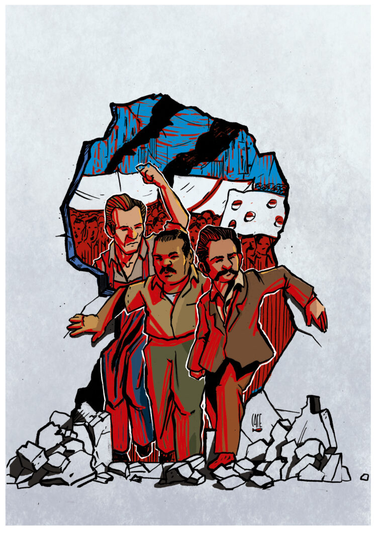 El trabajo dramatúrgico retrata las figuras de Atilio López, Agustín Tosco y Elpidio Torres.