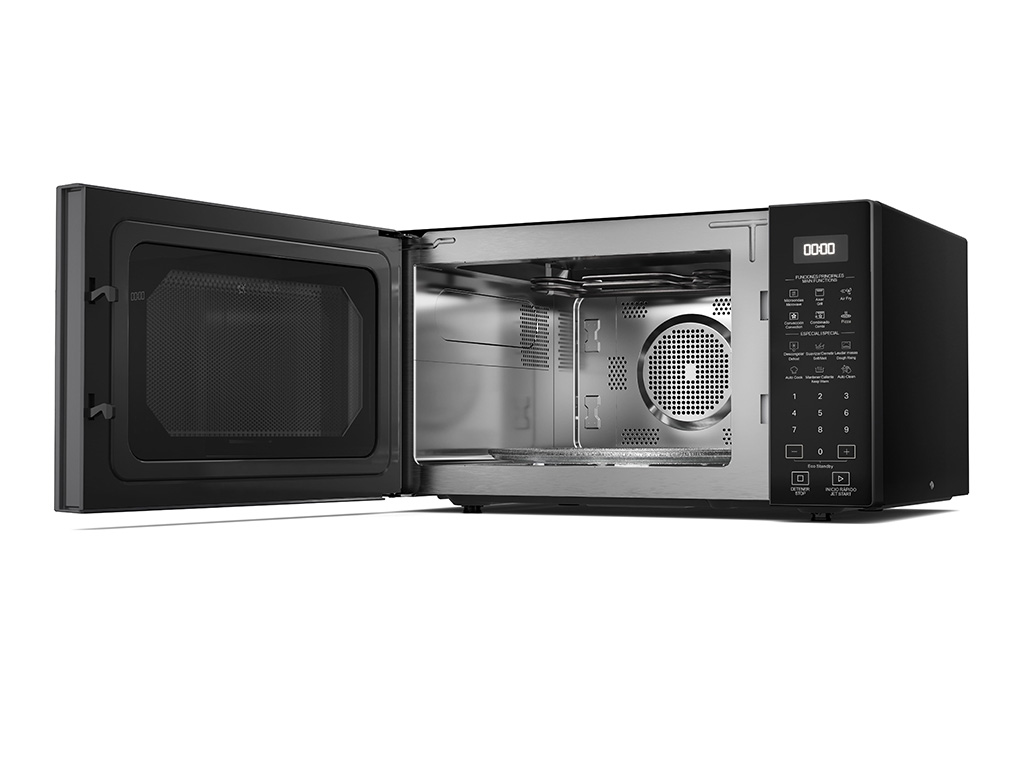 Un nuevo microondas que conjuga cuatro tecnologías Es parte de la familia W-Collection.
