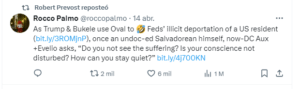León XIV: críticas a líderes de derecha, apoyo a refugiados y pedido de justicia por George Floyd