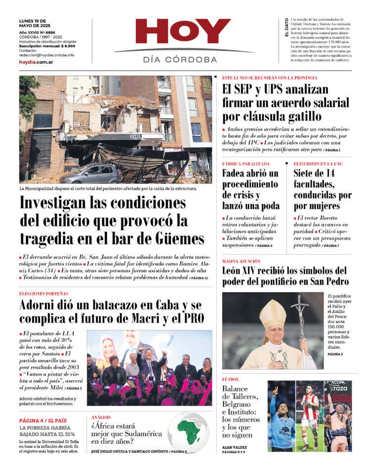 Tapa del día 19.05.25