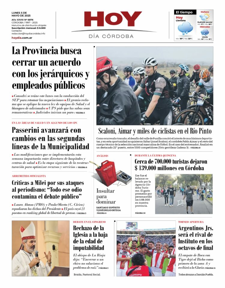 Tapa del día 05.05.25