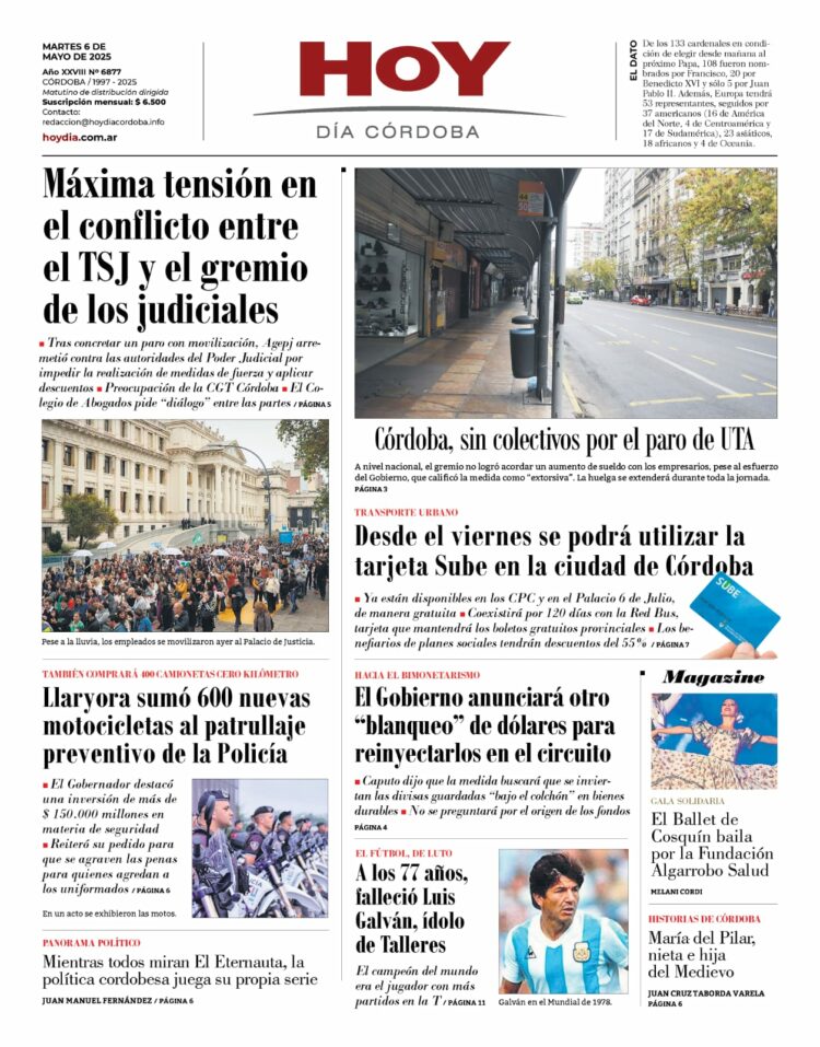 Tapa del día 06.05.25