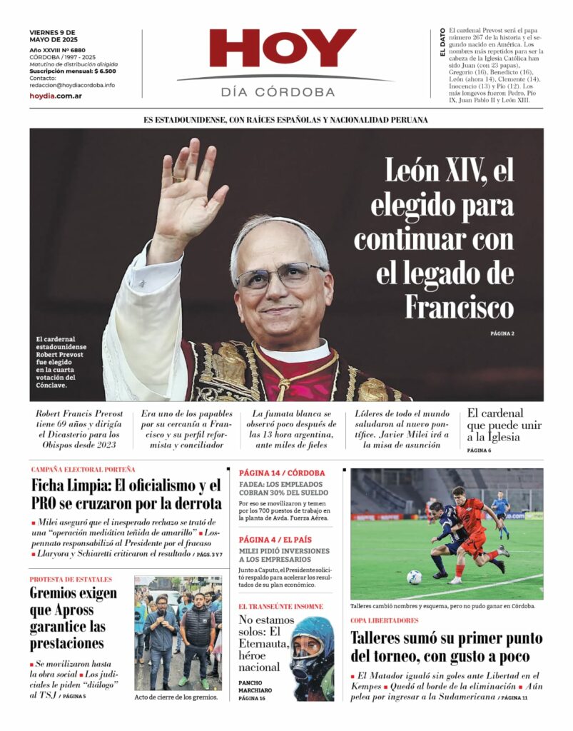 Tapa del día 09.05.25 Tapa del día 09.05.25