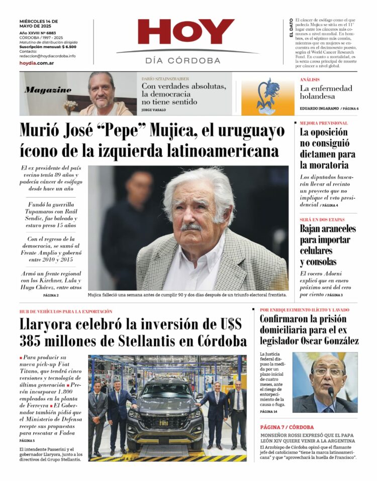 Tapa del día 14.05