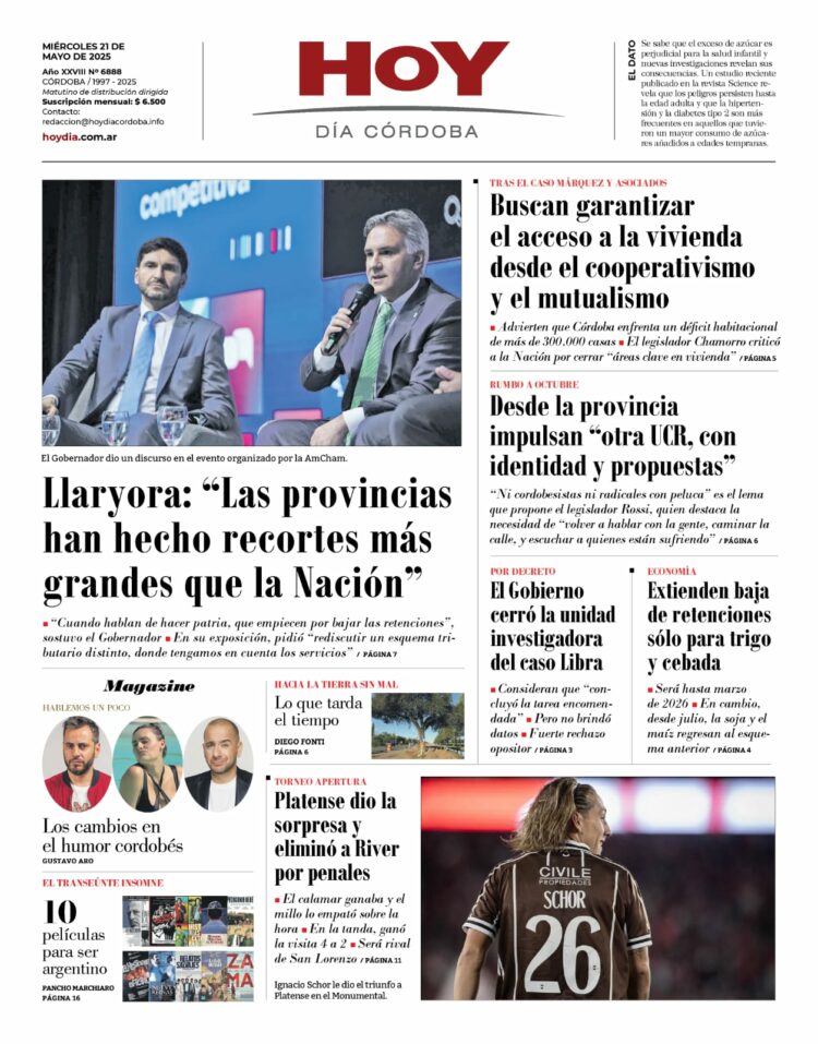 Tapa del día 21.05.25