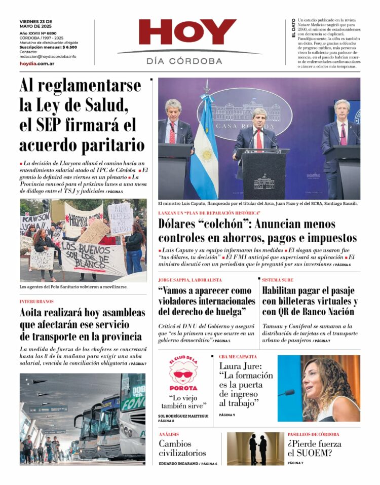 Tapa del día 23.05.25