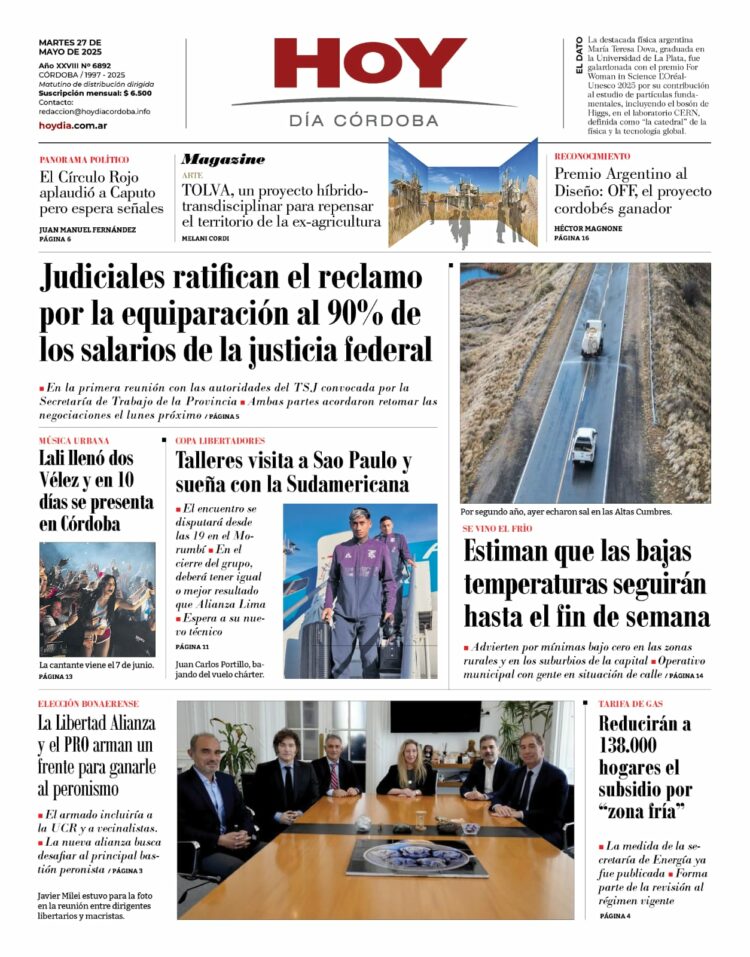 Tapa del día 27.05.25