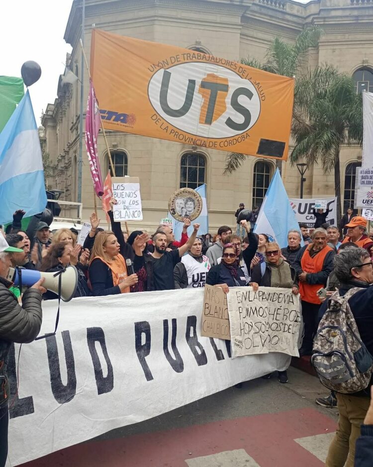 UTS convocó a una movilización este miércoles frente al Ministerio de Salud en rechazo al acuerdo paritario