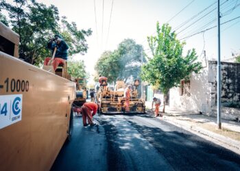 La Municipalidad intervino 3.700 luminarias y utilizó más de 2.000 toneladas de asfalto para obras de bacheo