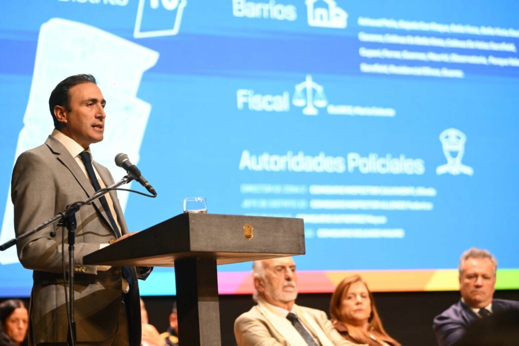 Presentaron los tres primeros distritos policiales y judiciales