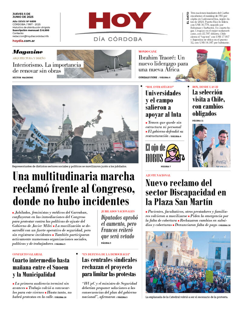 Tapa del día 05.06.25 Tapa del día 05.06.25