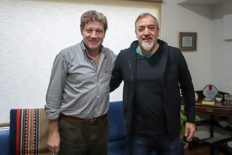 Rodolfo Aguiar y Gustavo Melella