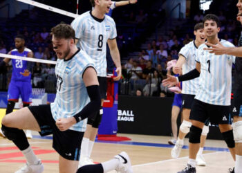 Argentina venció a Cuba 3-2 y cerró una positiva semana en la Volleyball Nations League