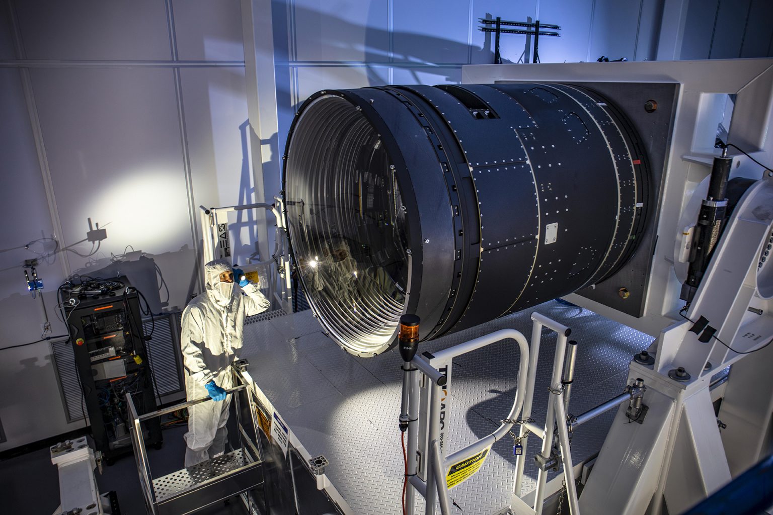 Con participación de la UNC, comenzó a operar el Observatorio Vera Rubin Cámara fotográfica del Observatorio Vera Rubin (Observatorio Vera Rubin)