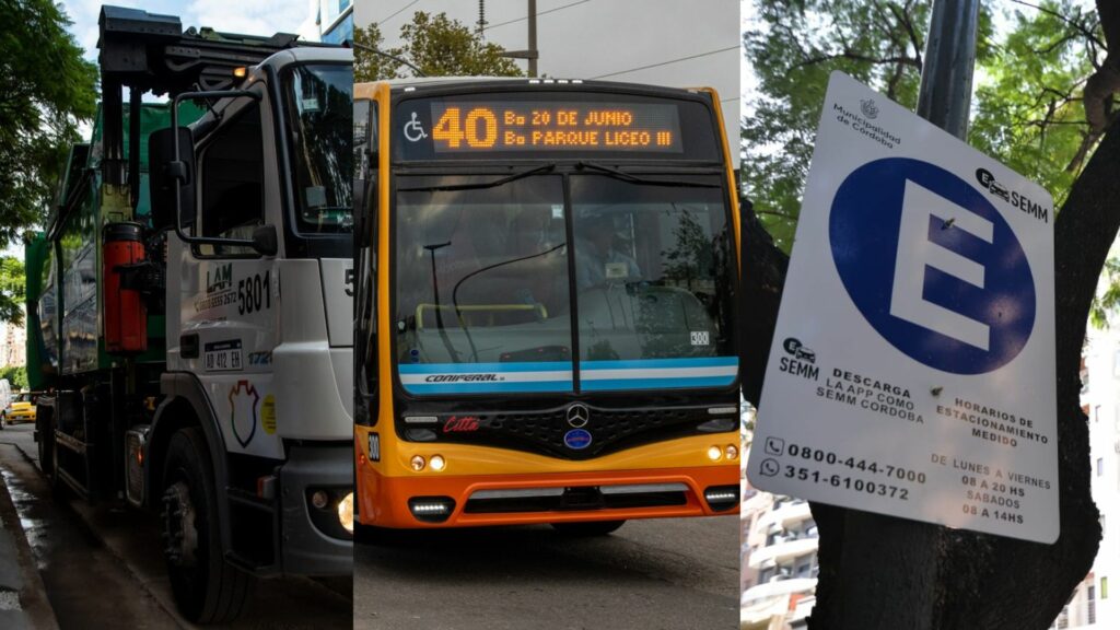 Cómo funcionarán los servicios en la ciudad durante el feriado del lunes