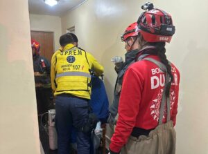 Dejó ropa sobre el calefactor y provocó un principio de incendio en el edificio Dejó ropa sobre el calefactor y provocó un principio de incendio en el edificio