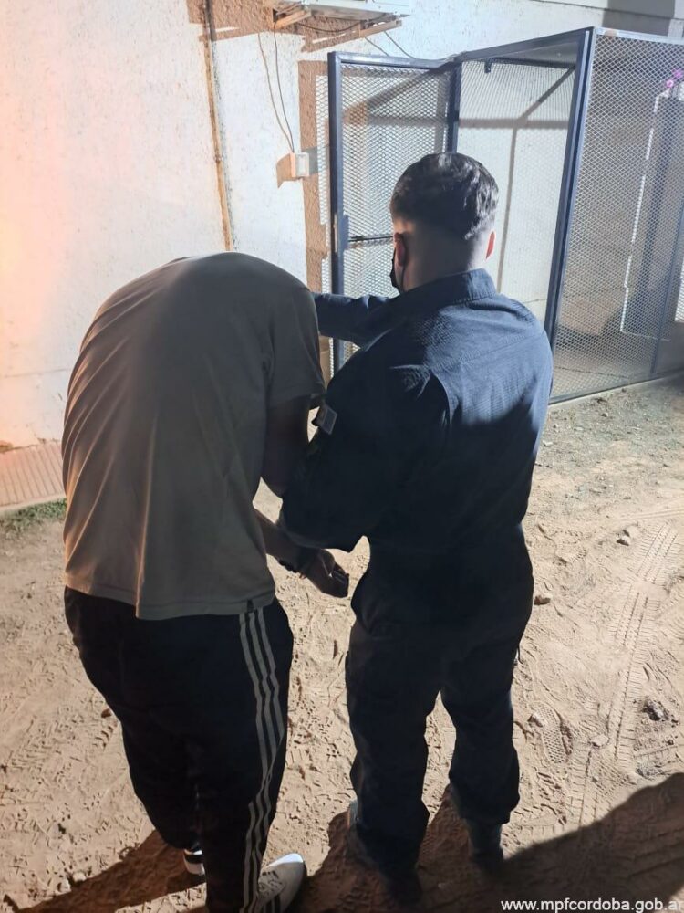 Sujeto detenido