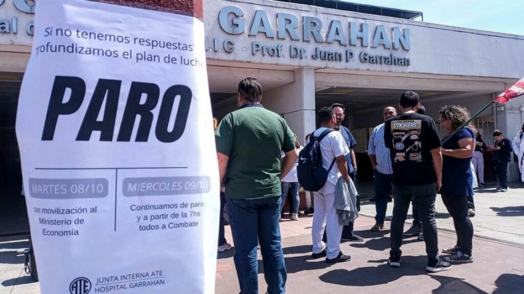 Residentes del Garrahan niegan haber recibido una propuesta salarial oficial