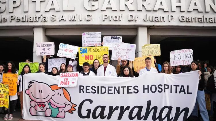 Foto de archivo: Hospital Garrahan