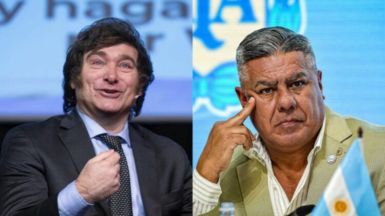 Milei reclamó la implementación de las SAD y apuntó contra la gestión de Claudio “Chiqui” Tapia.