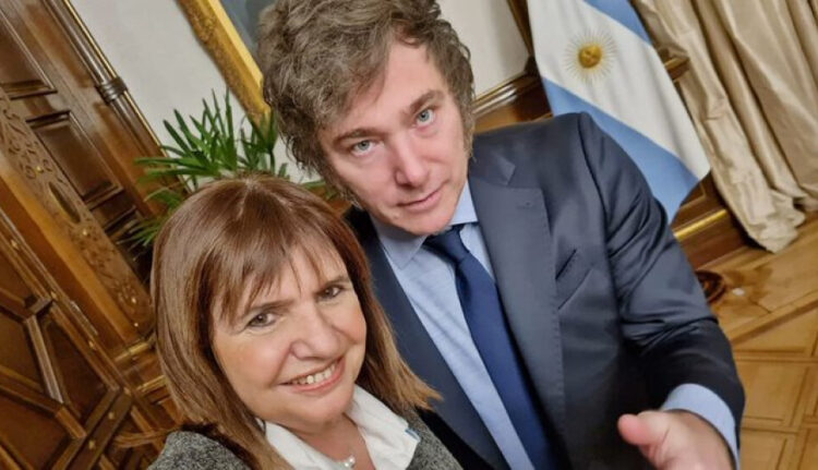 Foto de archivo: Milei y Bullrich anunciaron la reestructuración de la Policía Federal con el FBI como modelo