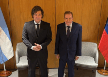 Javier Milei se reunió con Edmundo González Urrutia en Madrid