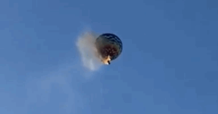 Tragedia en Brasil: se incendió un globo aerostático y hay al menos ocho muertos