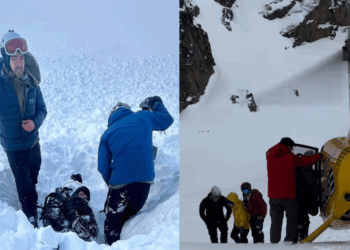 Ushuaia: Espectacular rescate tras avalancha salva a dos personas en plena ola polar