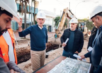 La obra de desagüe en Sagrada Familia ya superó el 50% de ejecución