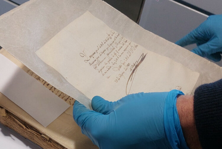 Cartas en el Archivo Histórico de la Provincia de Córdoba.