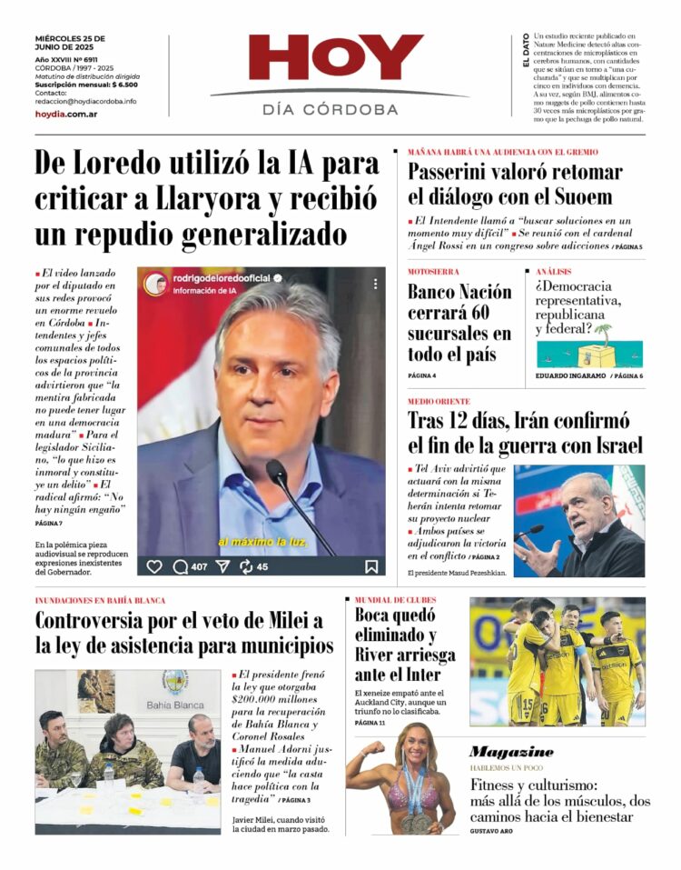 Tapa del día 25.06.25