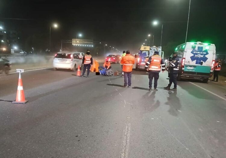 El accidente fatal tuvo lugar en la mañana de este viernes en la Av. Circunvalación.