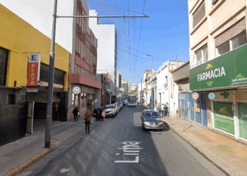 Corte total en calle Lima: desvíos para autos y colectivos