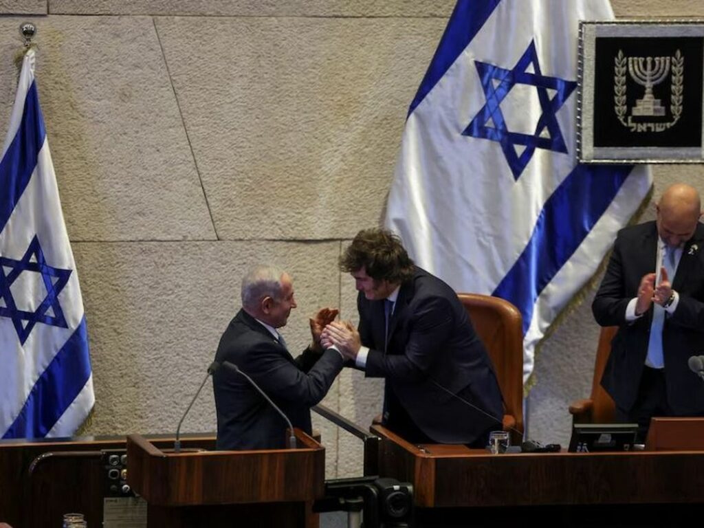 Milei reafirmó su alianza con Israel y anunció el traslado de la embajada a Jerusalén