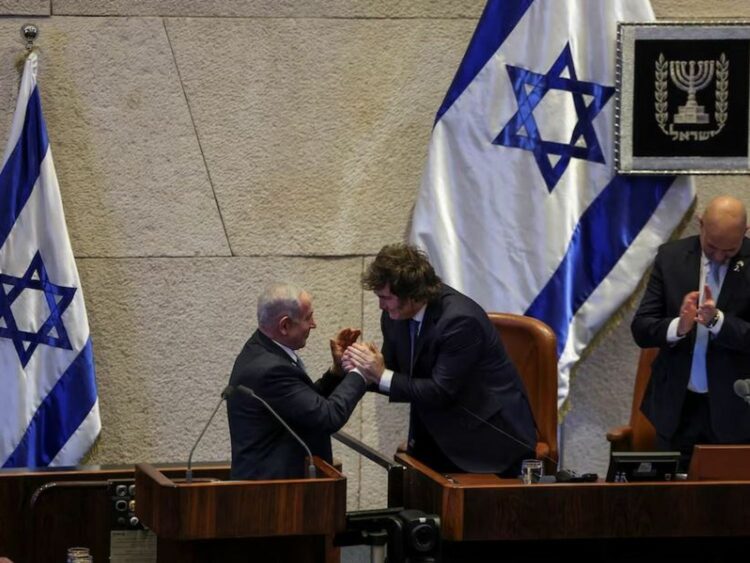 Milei reafirmó su alianza con Israel y anunció el traslado de la embajada a Jerusalén