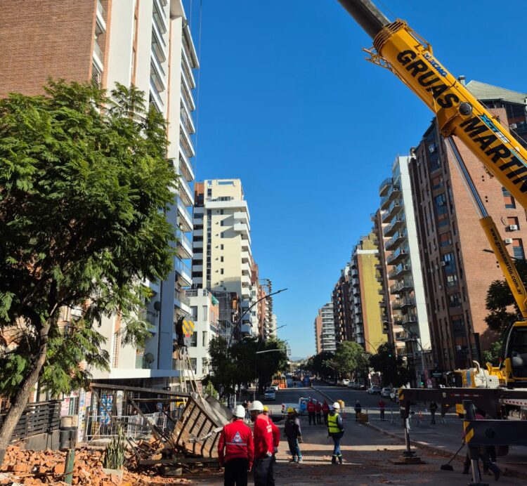 Uno de los sectores beneficiados es bulevar San Juan, entre Mariano Moreno y Arturo M. Bas.