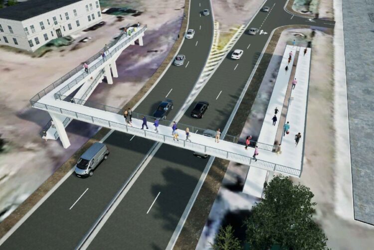 La Provincia lleva adelante la obra de duplicación de calzada de la ruta 9 norte y la construcción del nuevo puente sobre el río Carnero.