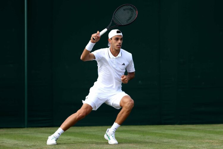 Francisco Cerúndolo, afuera de Wimbledon