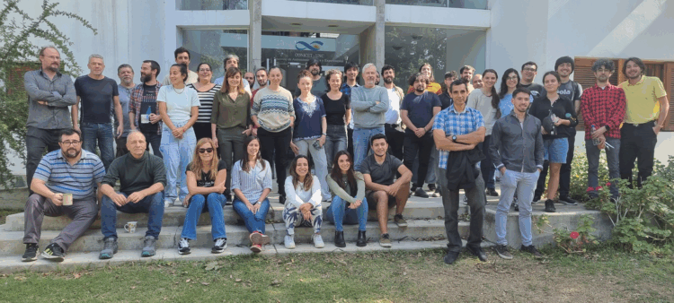 Equipo de la UNC. Parte de los investigadores y profesionales del Iate (UNC-Conicet) y el OAC que participan del Observatorio Vera Rubin.