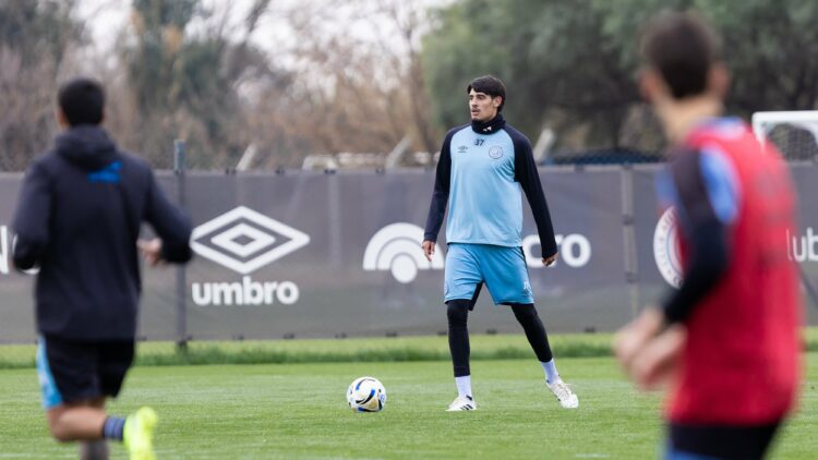 Belgrano entrenó con la mente puesta en Independiente
