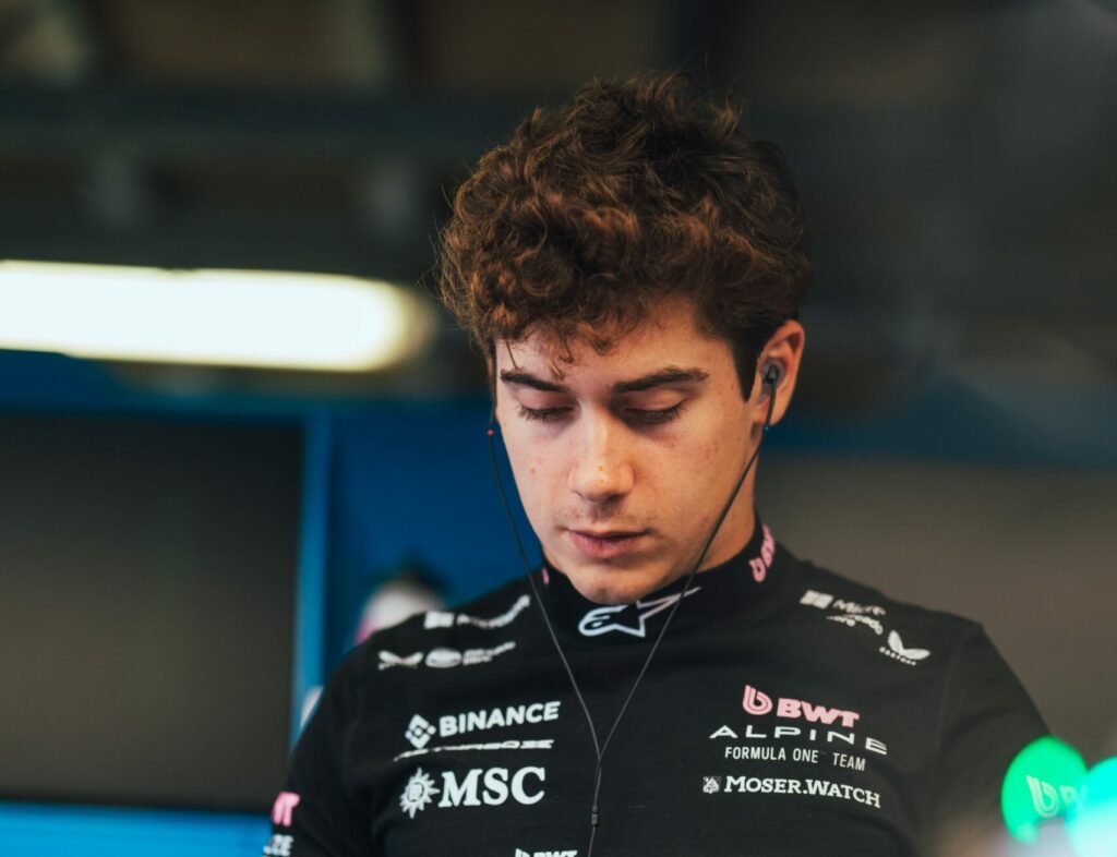 El historial de Colapinto en el circuito de Spa en Bélgica