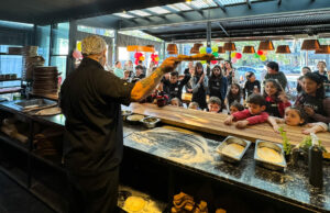 Los más chicos pueden aprender a preparar su propias pizzas en Córdoba