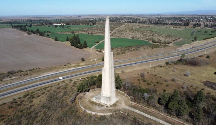 El monumento se ubica en una zona poco turística de Alta Gracia.