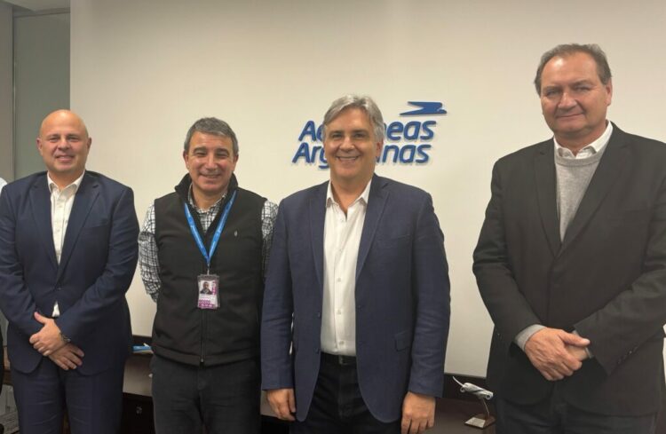 Martin Llaryora y su equipo se reunieron con Fabián Lombardo.